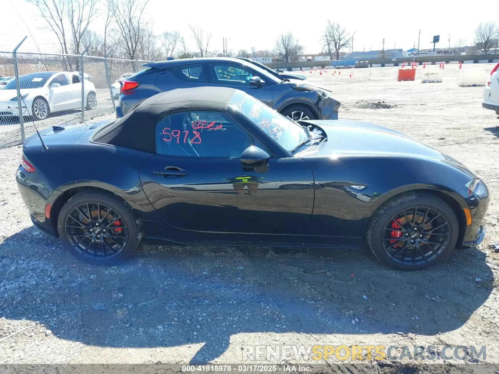 13 fotografías del automóvil dañado JM1NDAC79P0554429 MAZDA MX-5 MIATA 2023