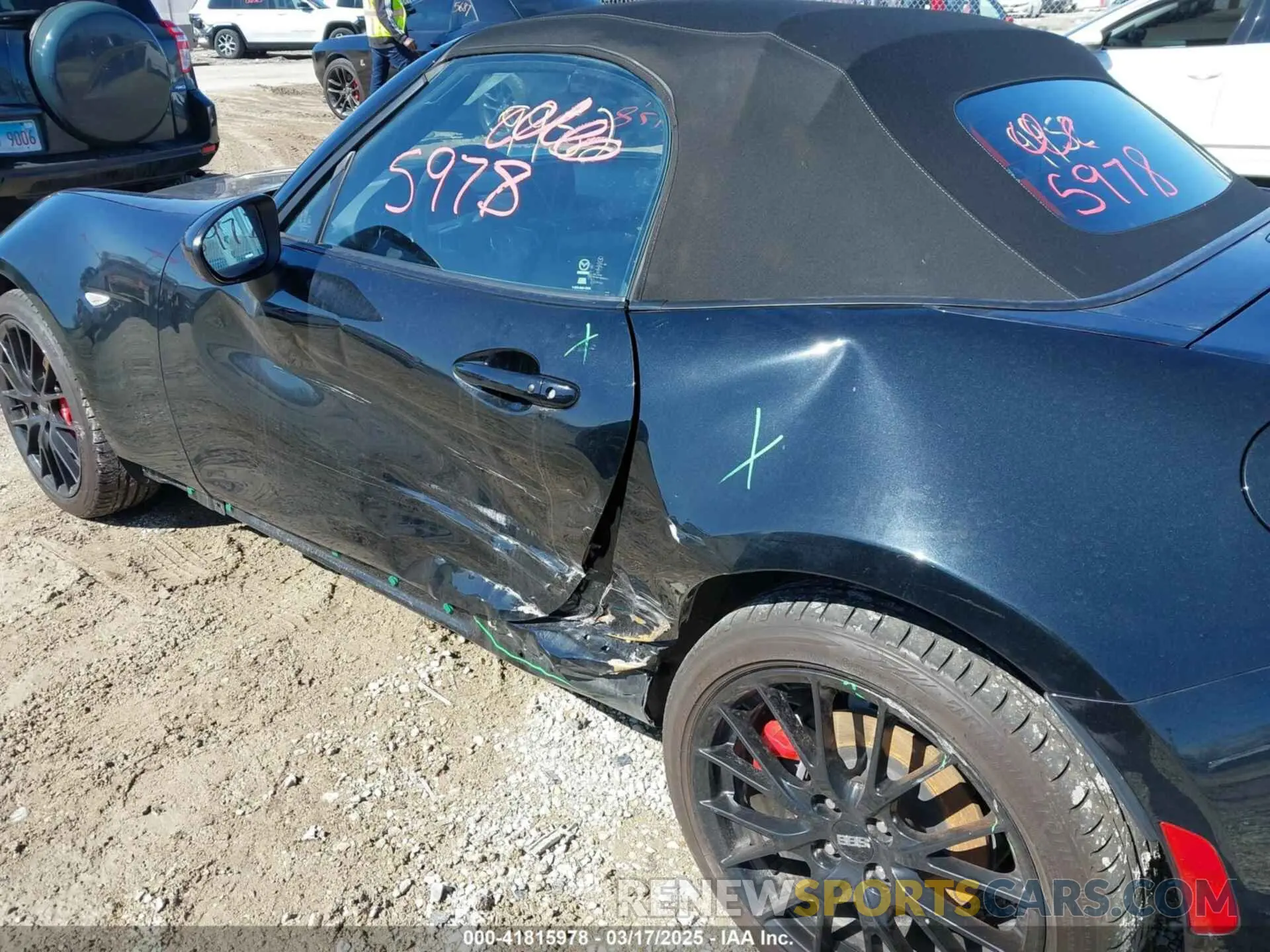 17 fotografías del automóvil dañado JM1NDAC79P0554429 MAZDA MX-5 MIATA 2023