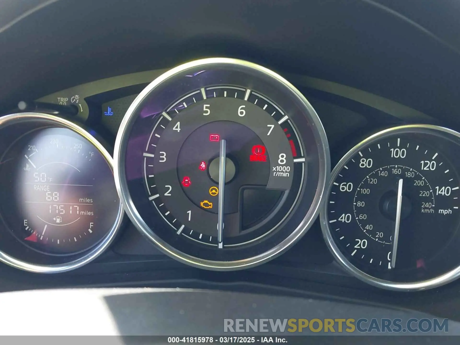 7 fotografías del automóvil dañado JM1NDAC79P0554429 MAZDA MX-5 MIATA 2023