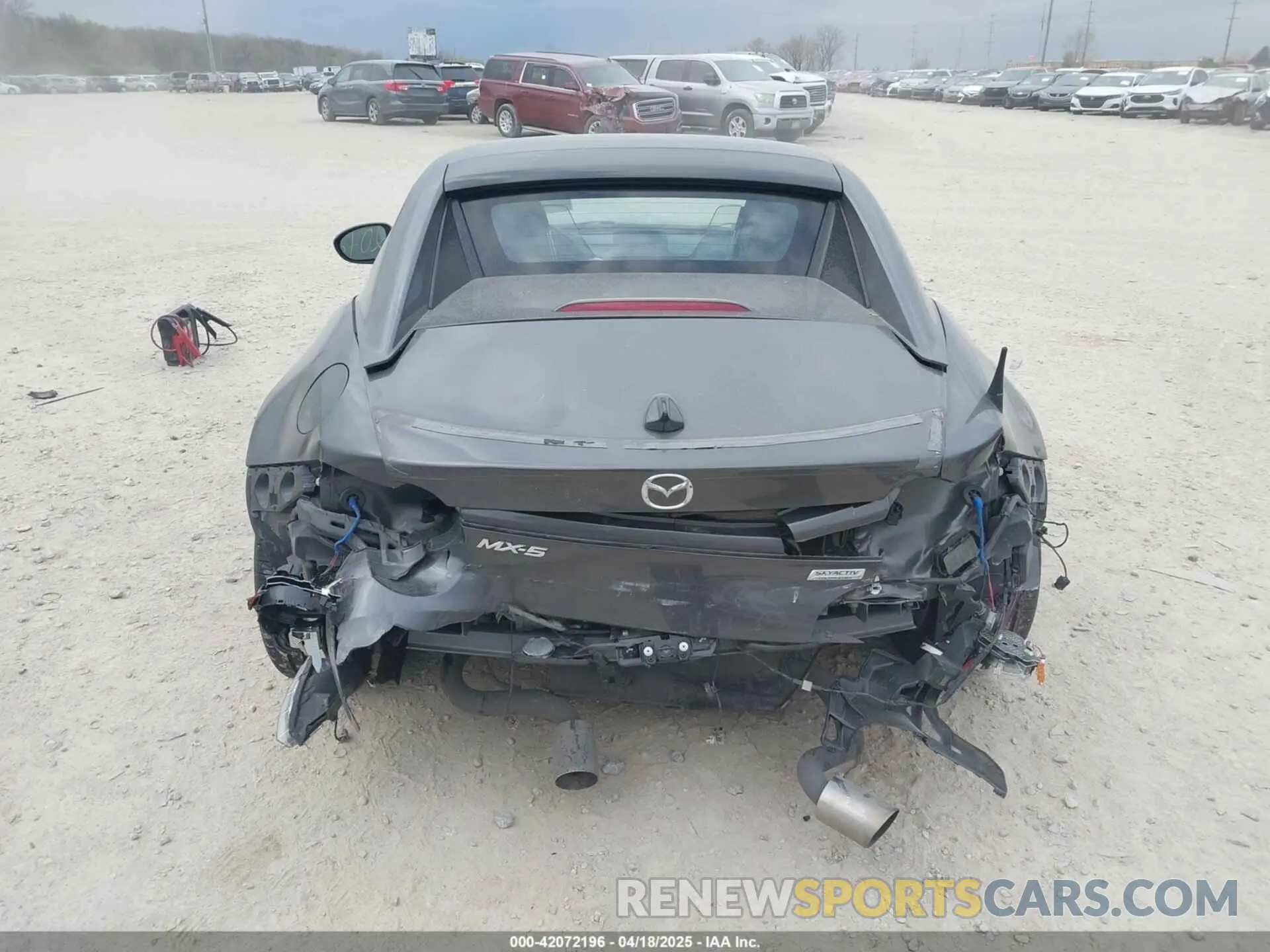17 fotografías del automóvil dañado JM1NDAM79K0300405 MAZDA MX-5 MIATA RF 2019