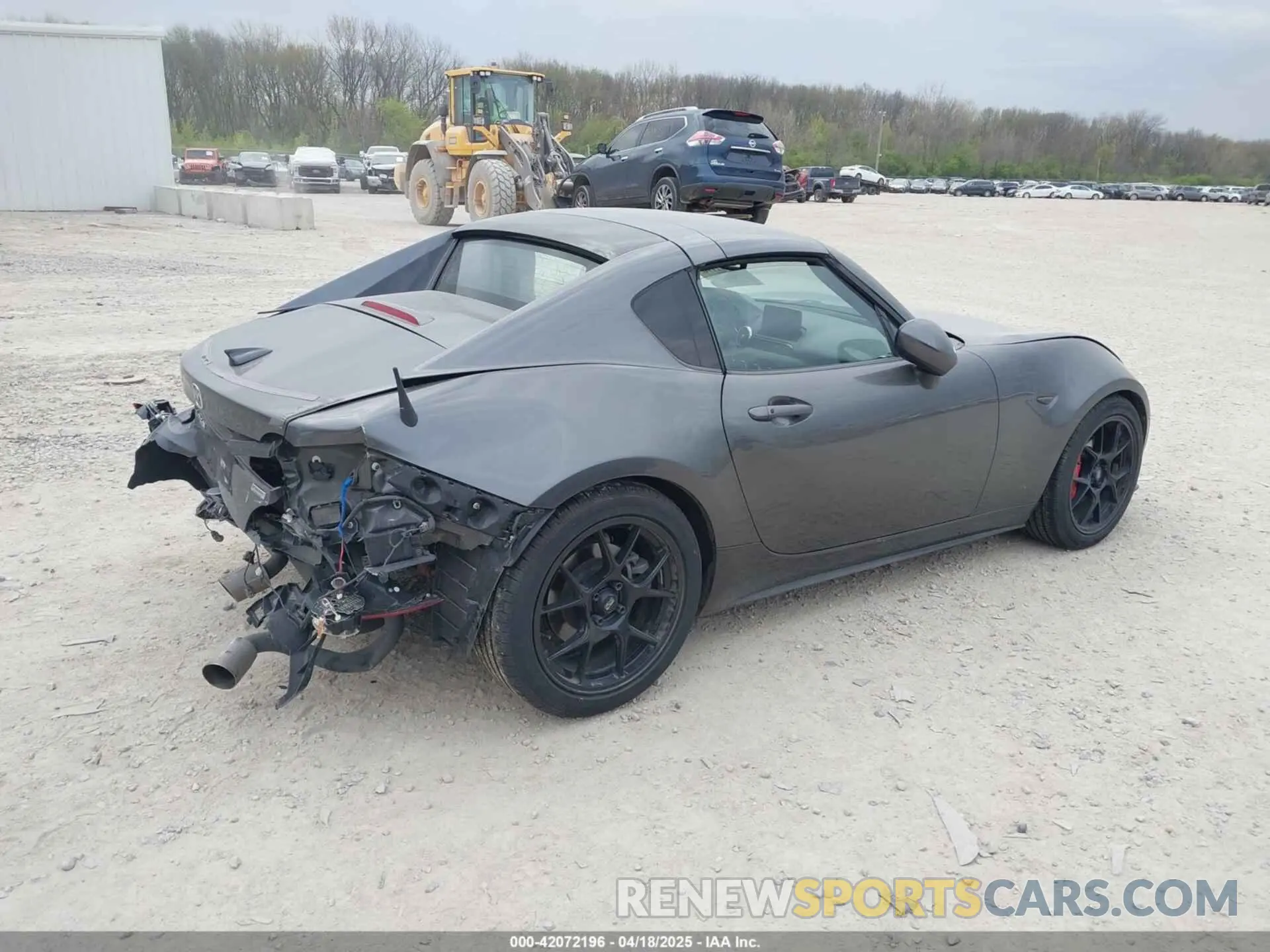 4 fotografías del automóvil dañado JM1NDAM79K0300405 MAZDA MX-5 MIATA RF 2019