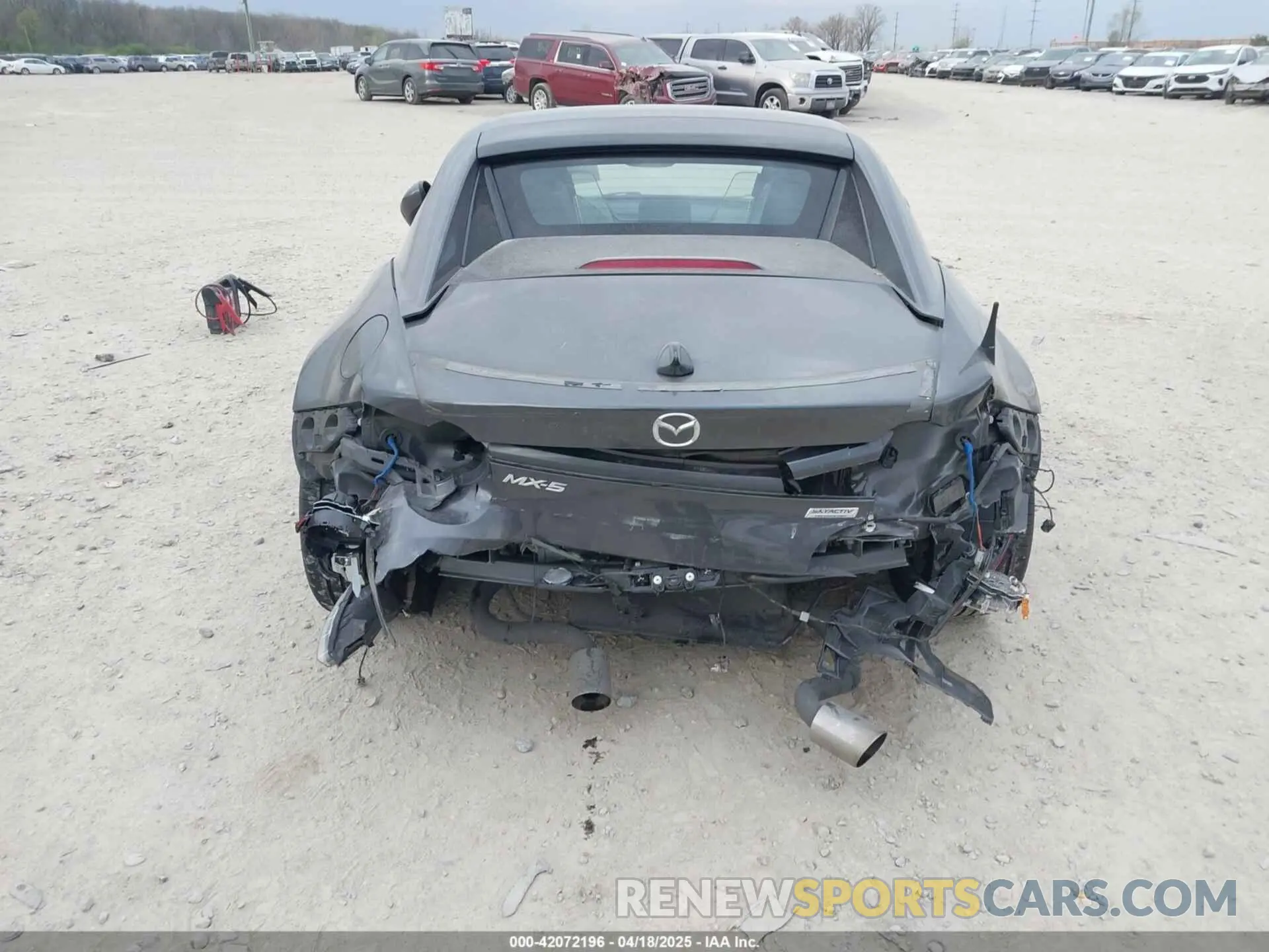 6 fotografías del automóvil dañado JM1NDAM79K0300405 MAZDA MX-5 MIATA RF 2019