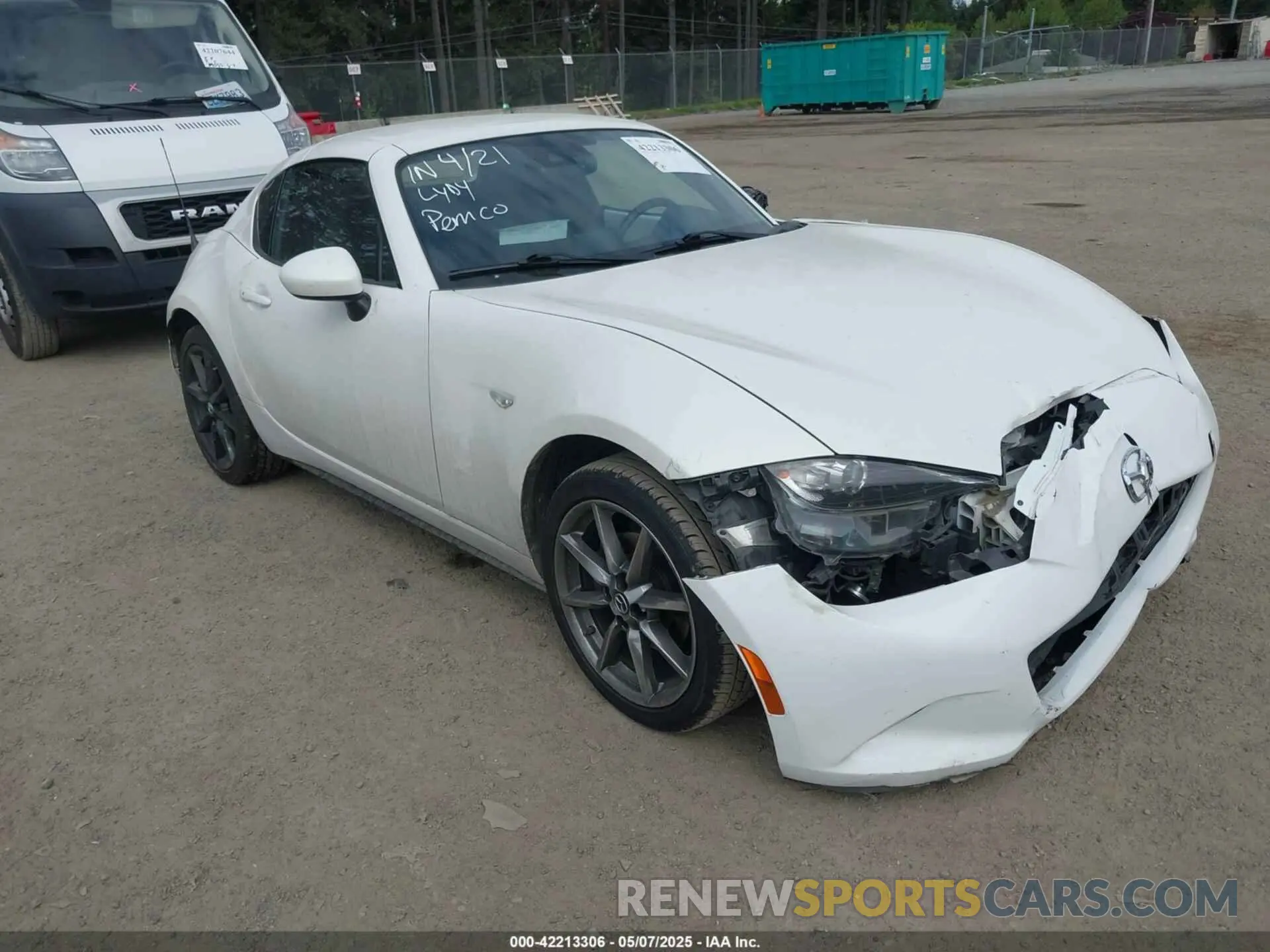 1 fotografías del automóvil dañado JM1NDAM75L0411647 MAZDA MX-5 MIATA RF 2020