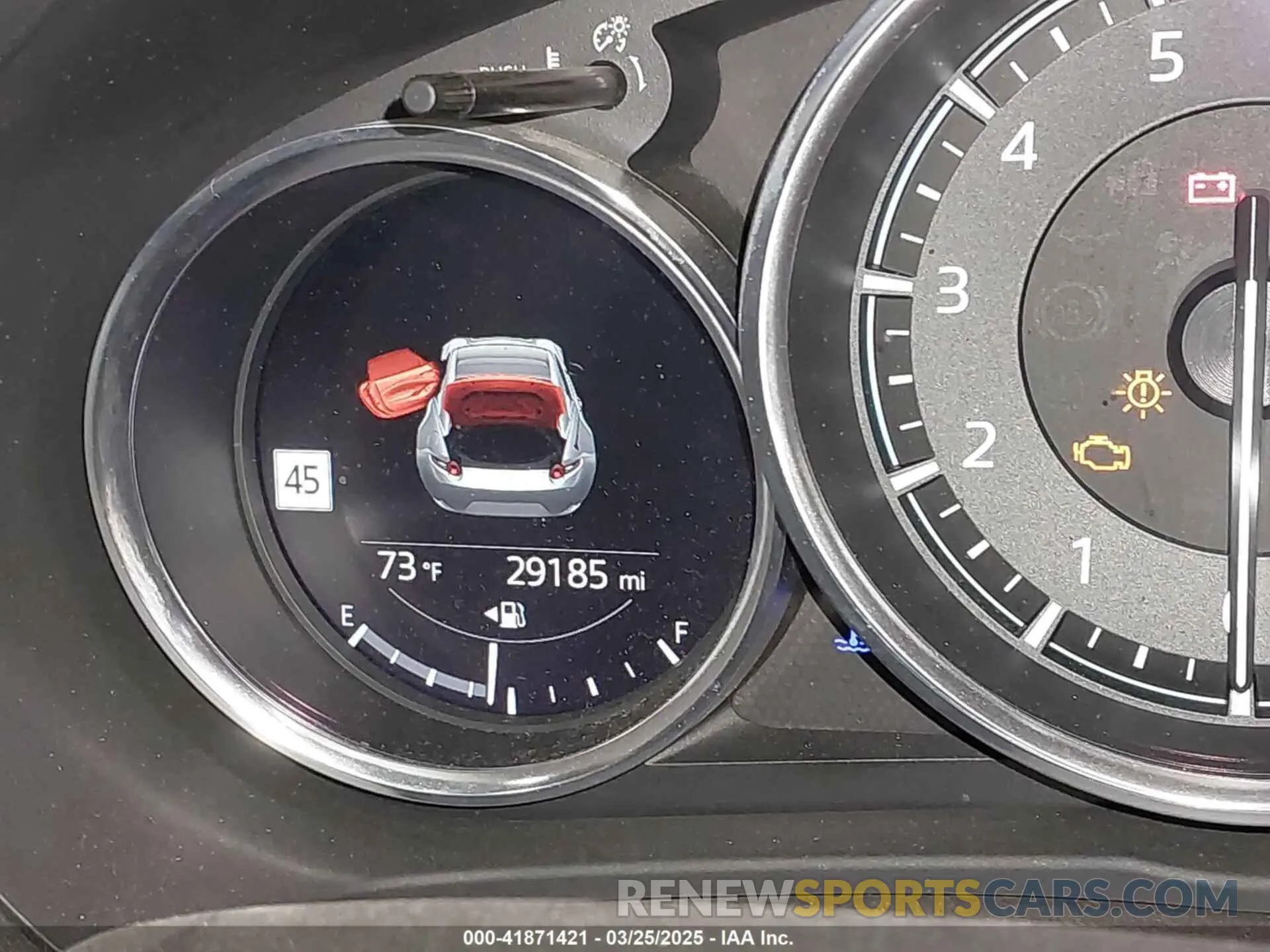 16 fotografías del automóvil dañado JM1NDAM77L0418096 MAZDA MX-5 MIATA RF 2020