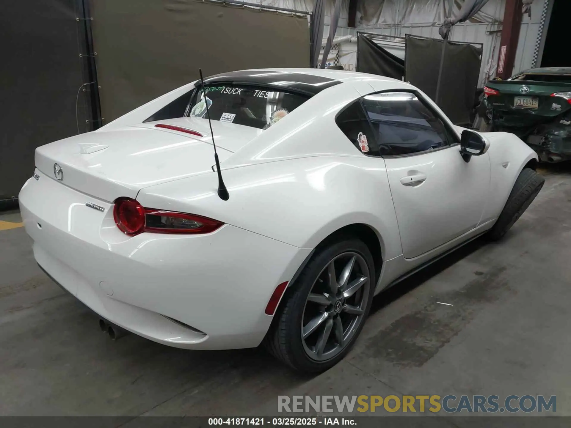 4 fotografías del automóvil dañado JM1NDAM77L0418096 MAZDA MX-5 MIATA RF 2020