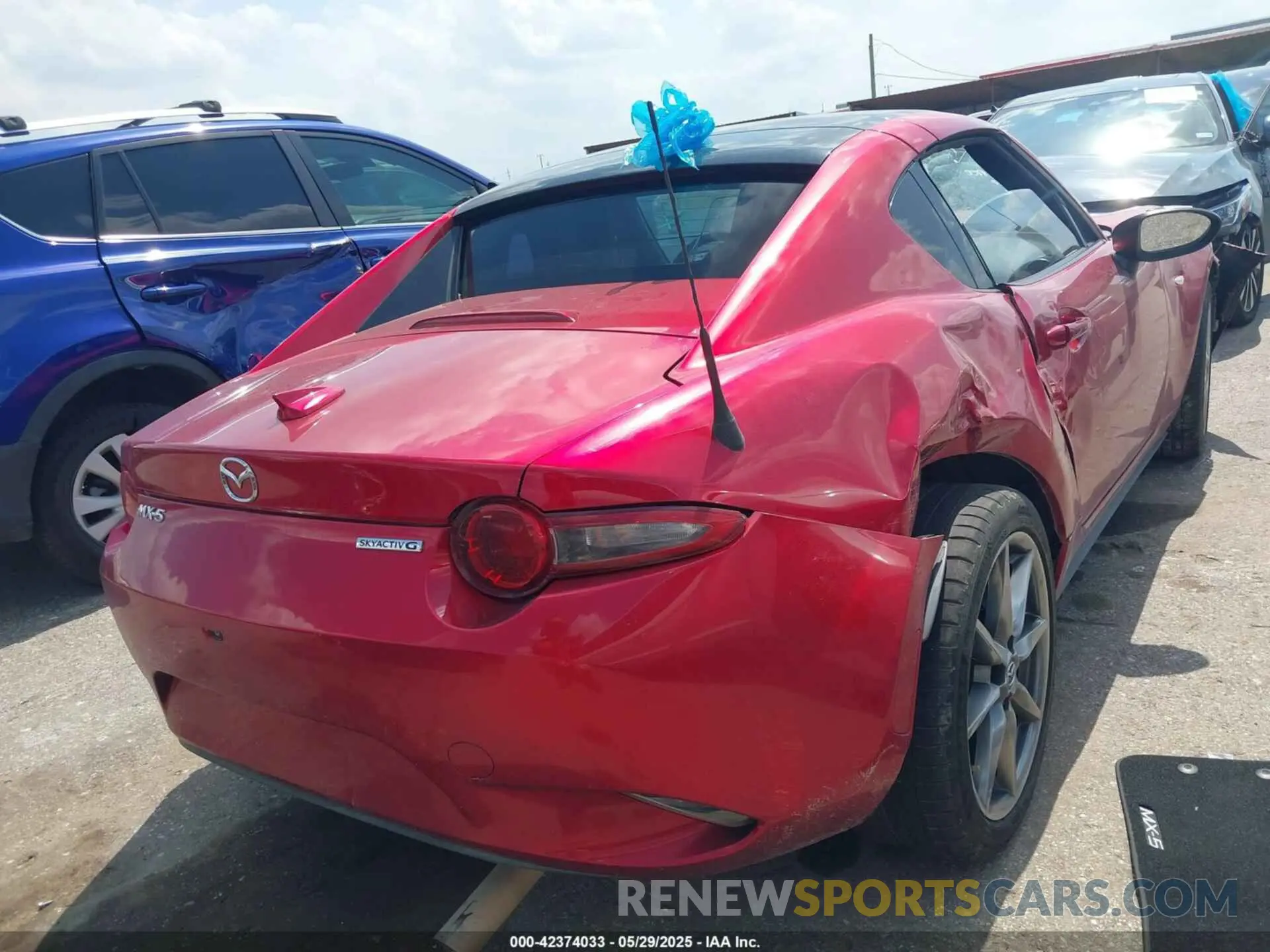 4 fotografías del automóvil dañado JM1NDAM77L0418888 MAZDA MX-5 MIATA RF 2020