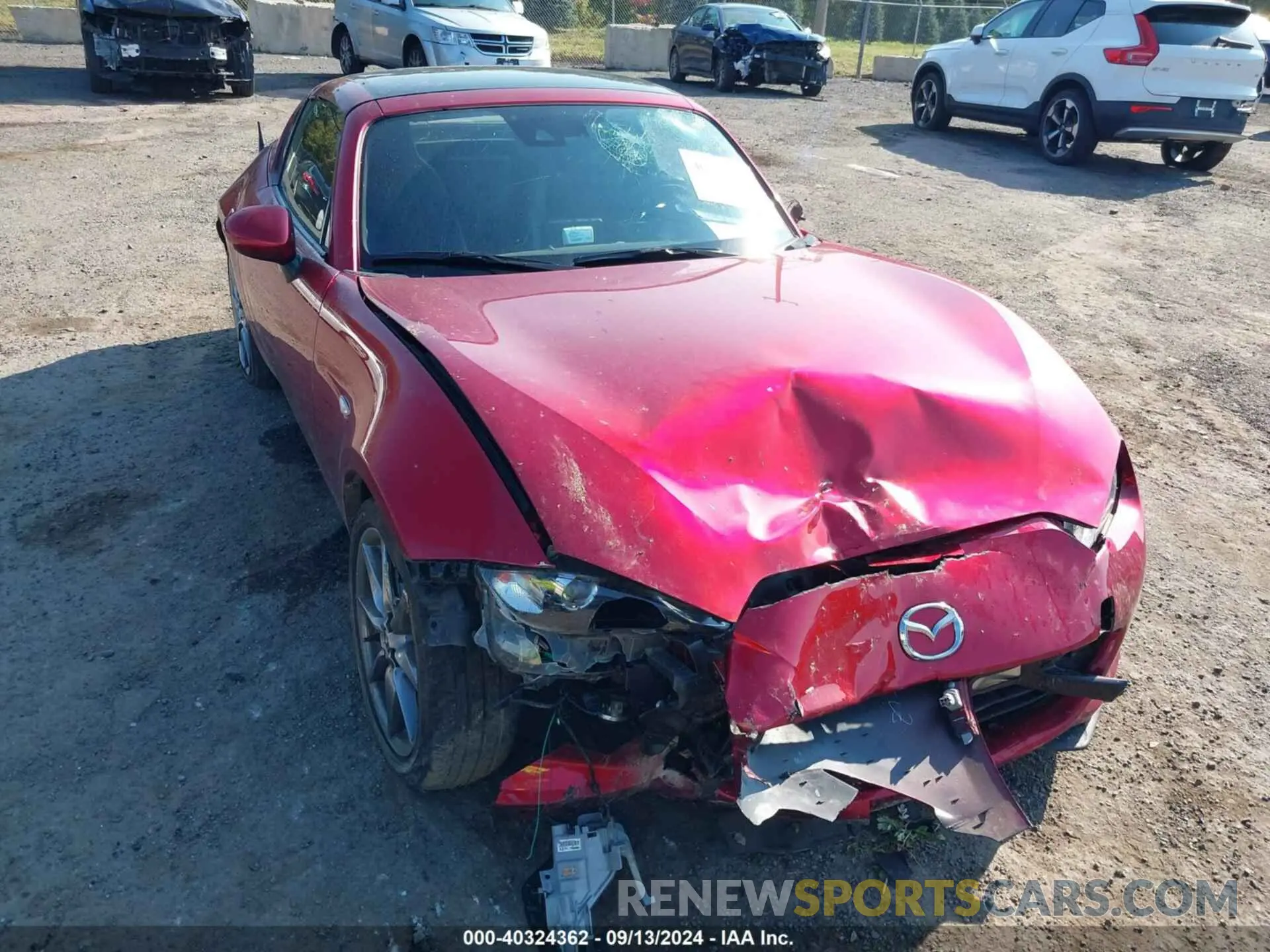 12 fotografías del automóvil dañado JM1NDAM71N0500277 MAZDA MX-5 MIATA RF 2022