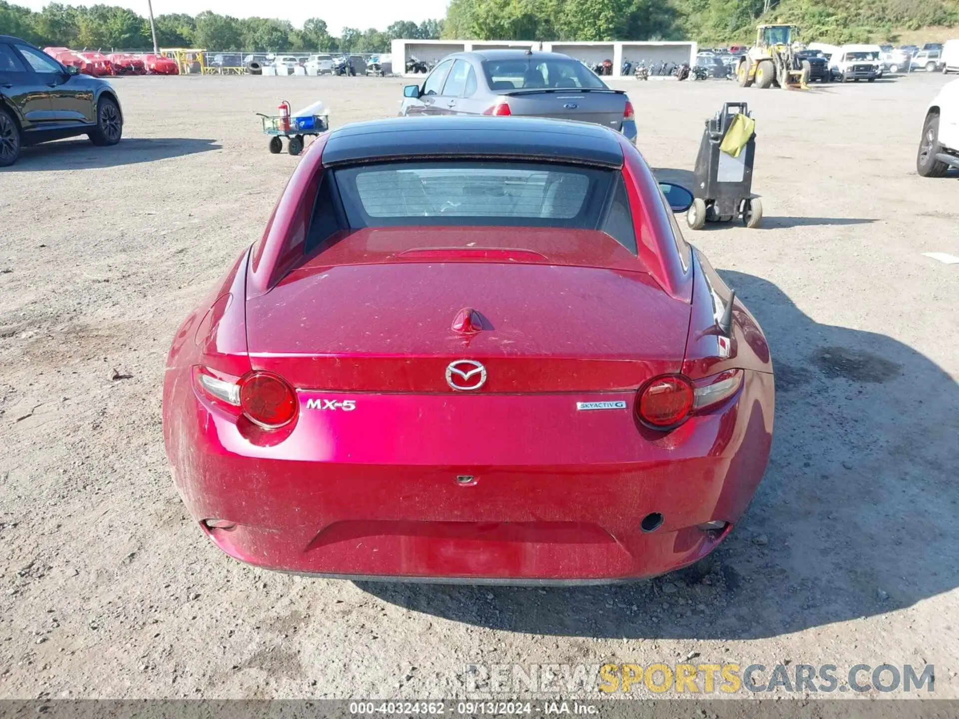 16 fotografías del automóvil dañado JM1NDAM71N0500277 MAZDA MX-5 MIATA RF 2022