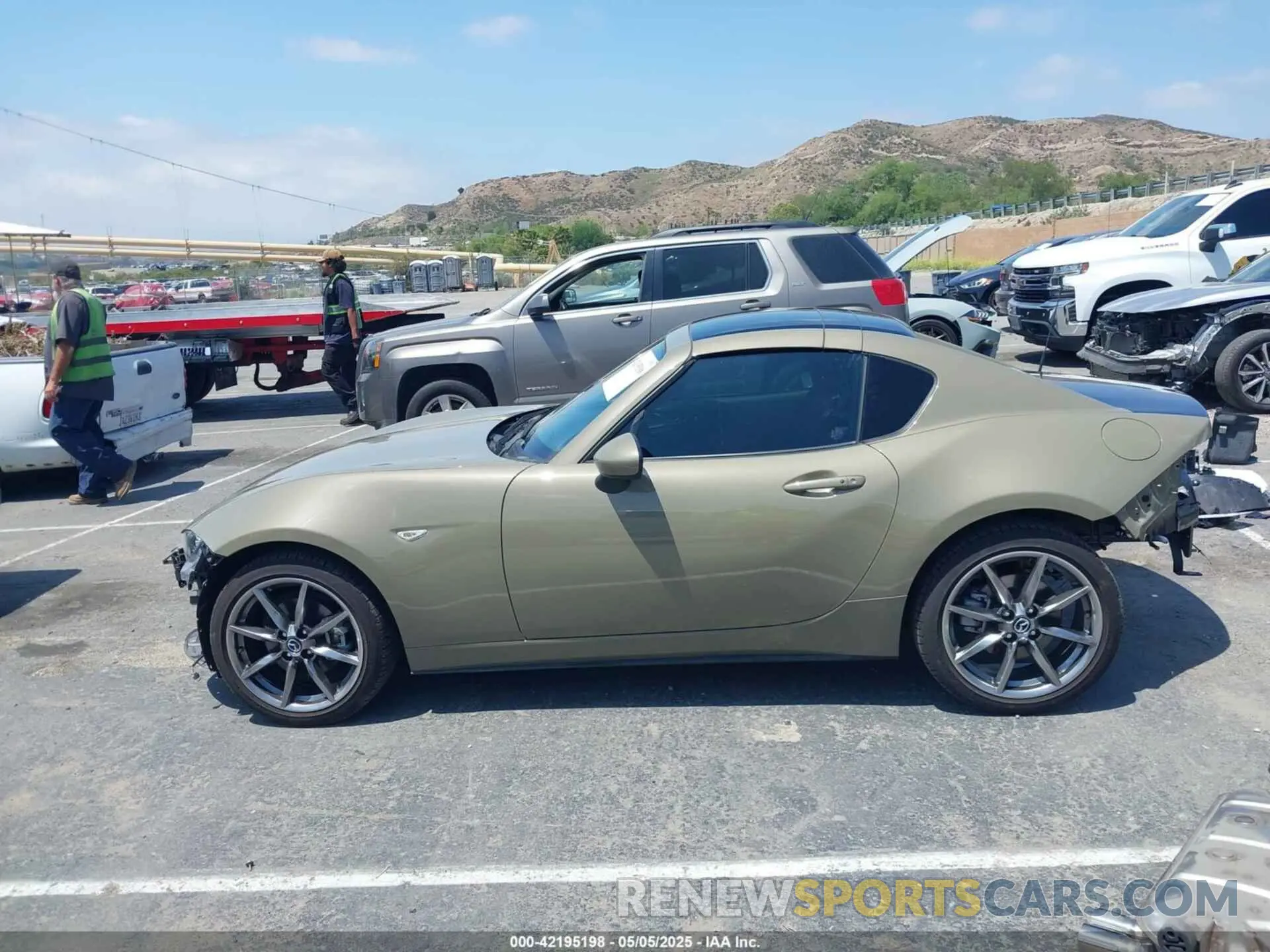 15 fotografías del automóvil dañado JM1NDAM73P0561844 MAZDA MX-5 MIATA RF 2023
