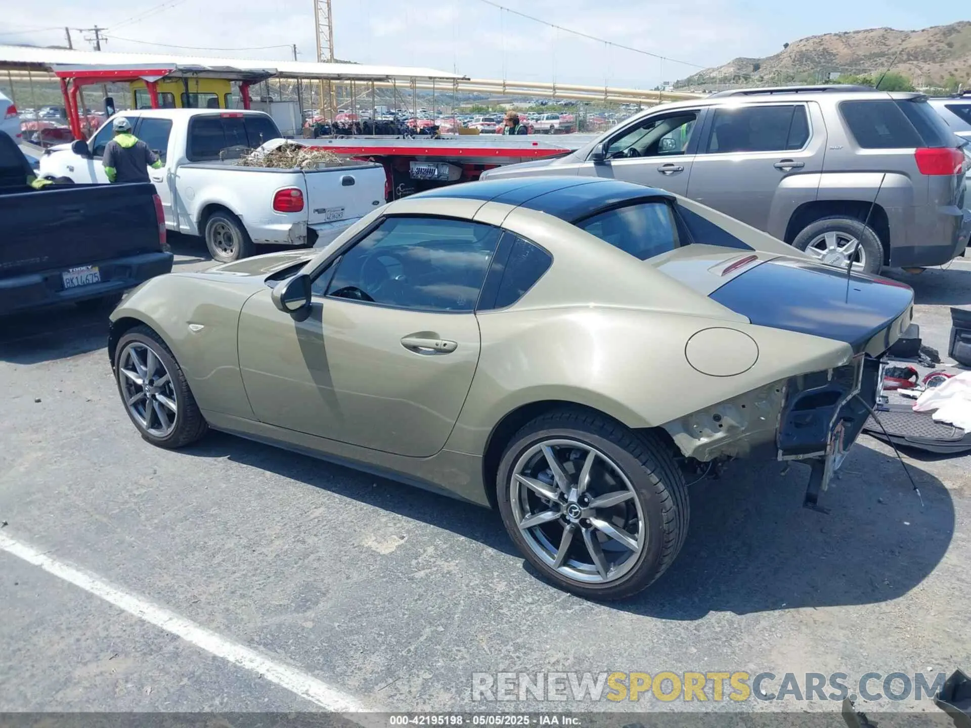 3 fotografías del automóvil dañado JM1NDAM73P0561844 MAZDA MX-5 MIATA RF 2023