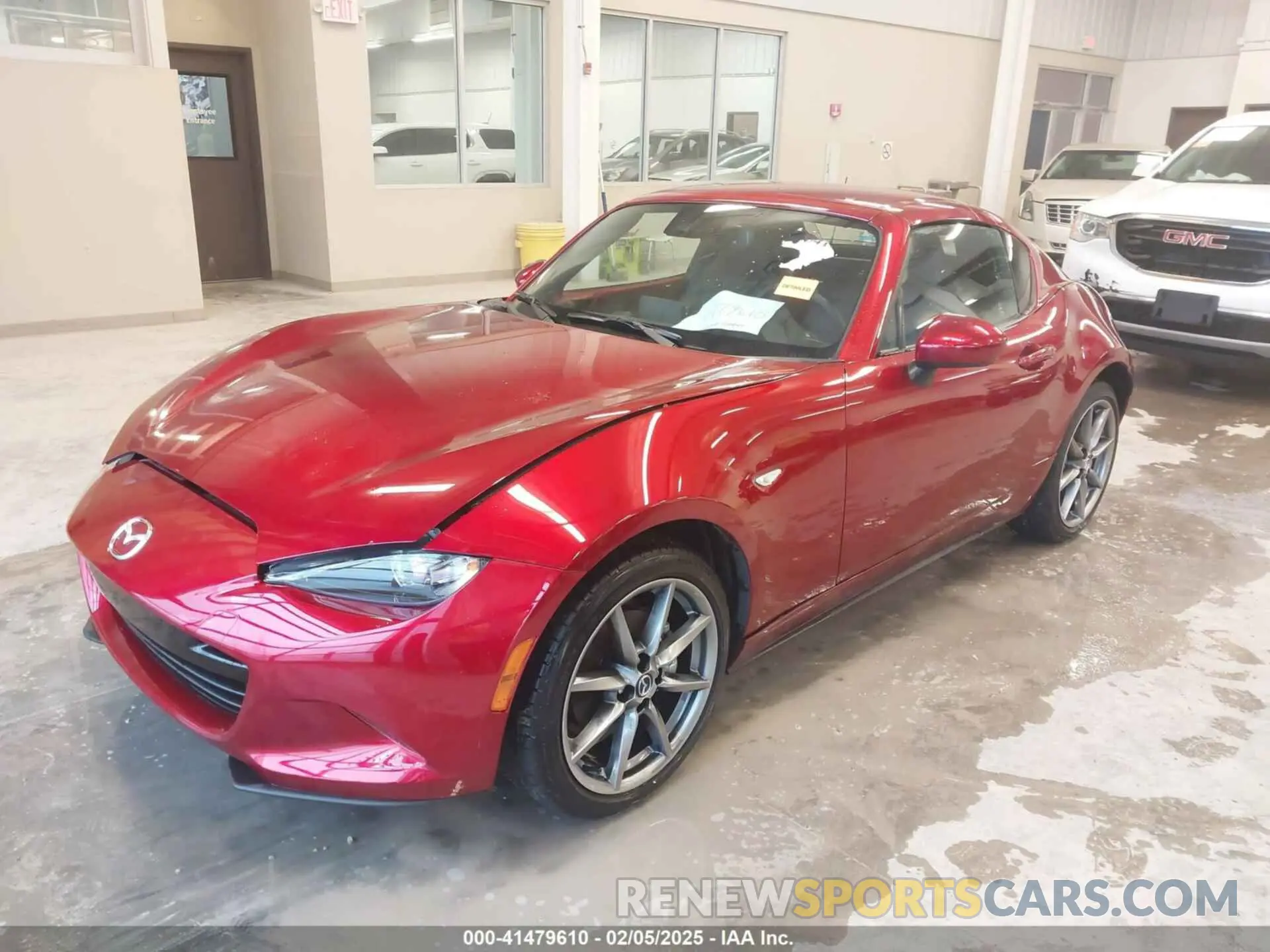 2 fotografías del automóvil dañado JM1NDAM75P0558590 MAZDA MX-5 MIATA RF 2023