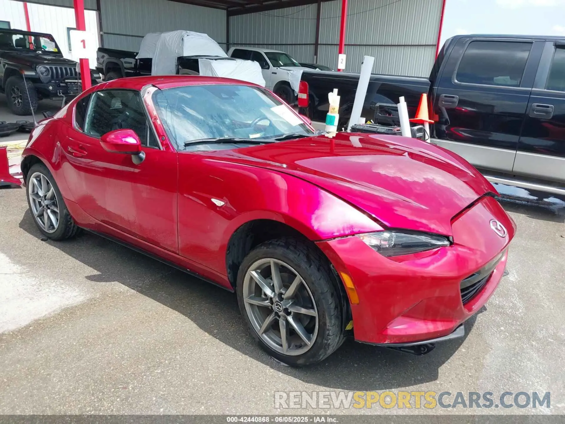 1 fotografías del automóvil dañado JM1NDAM76P0552023 MAZDA MX-5 MIATA RF 2023
