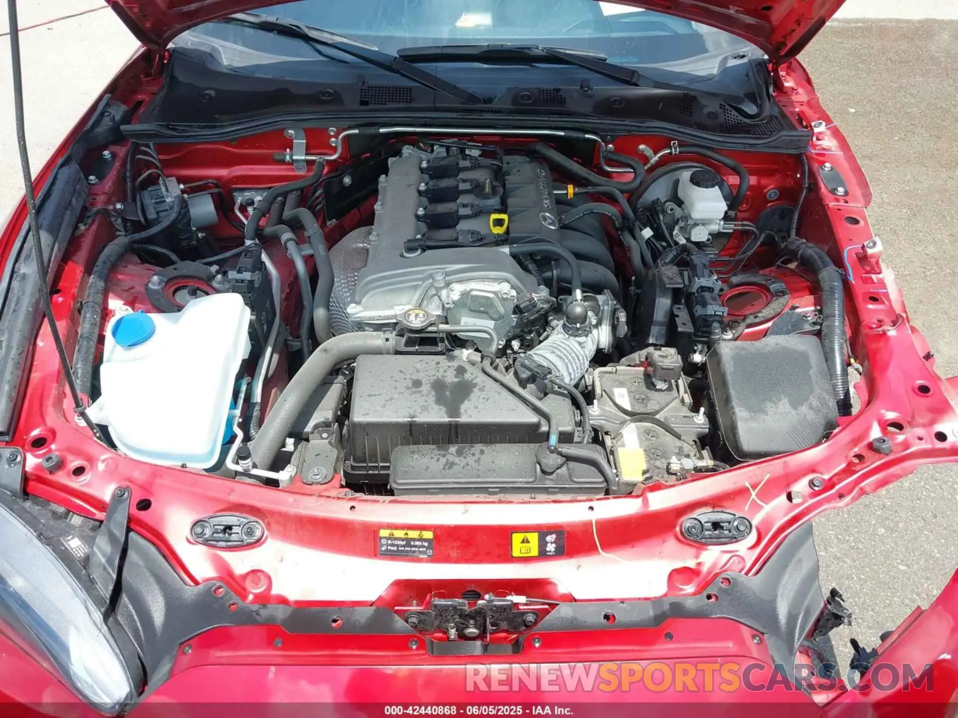 10 fotografías del automóvil dañado JM1NDAM76P0552023 MAZDA MX-5 MIATA RF 2023