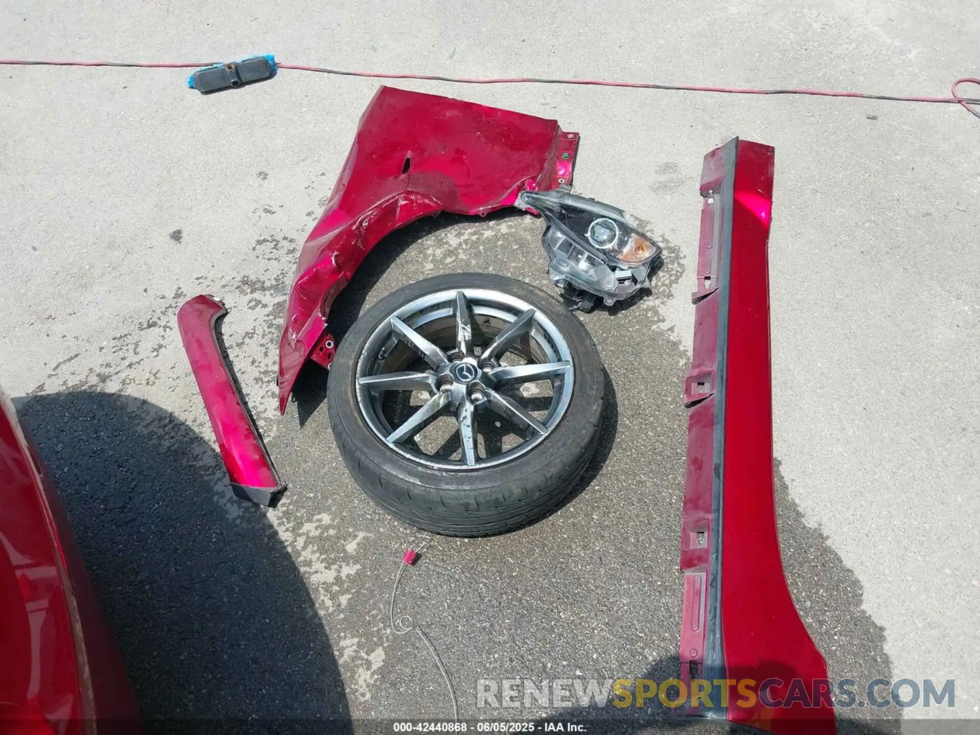 12 fotografías del automóvil dañado JM1NDAM76P0552023 MAZDA MX-5 MIATA RF 2023