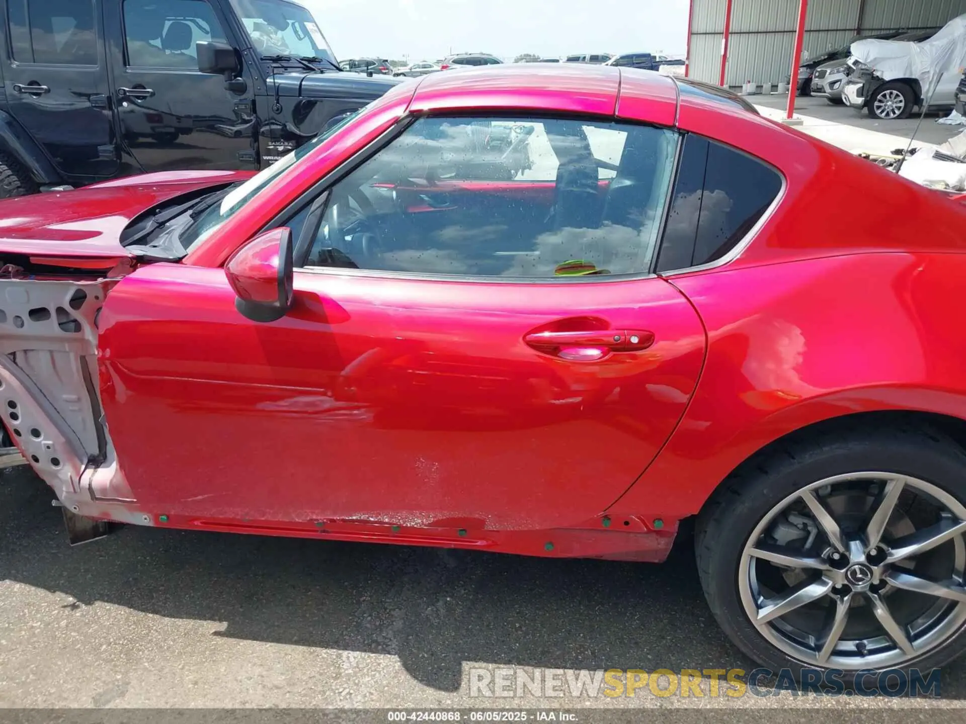 15 fotografías del automóvil dañado JM1NDAM76P0552023 MAZDA MX-5 MIATA RF 2023