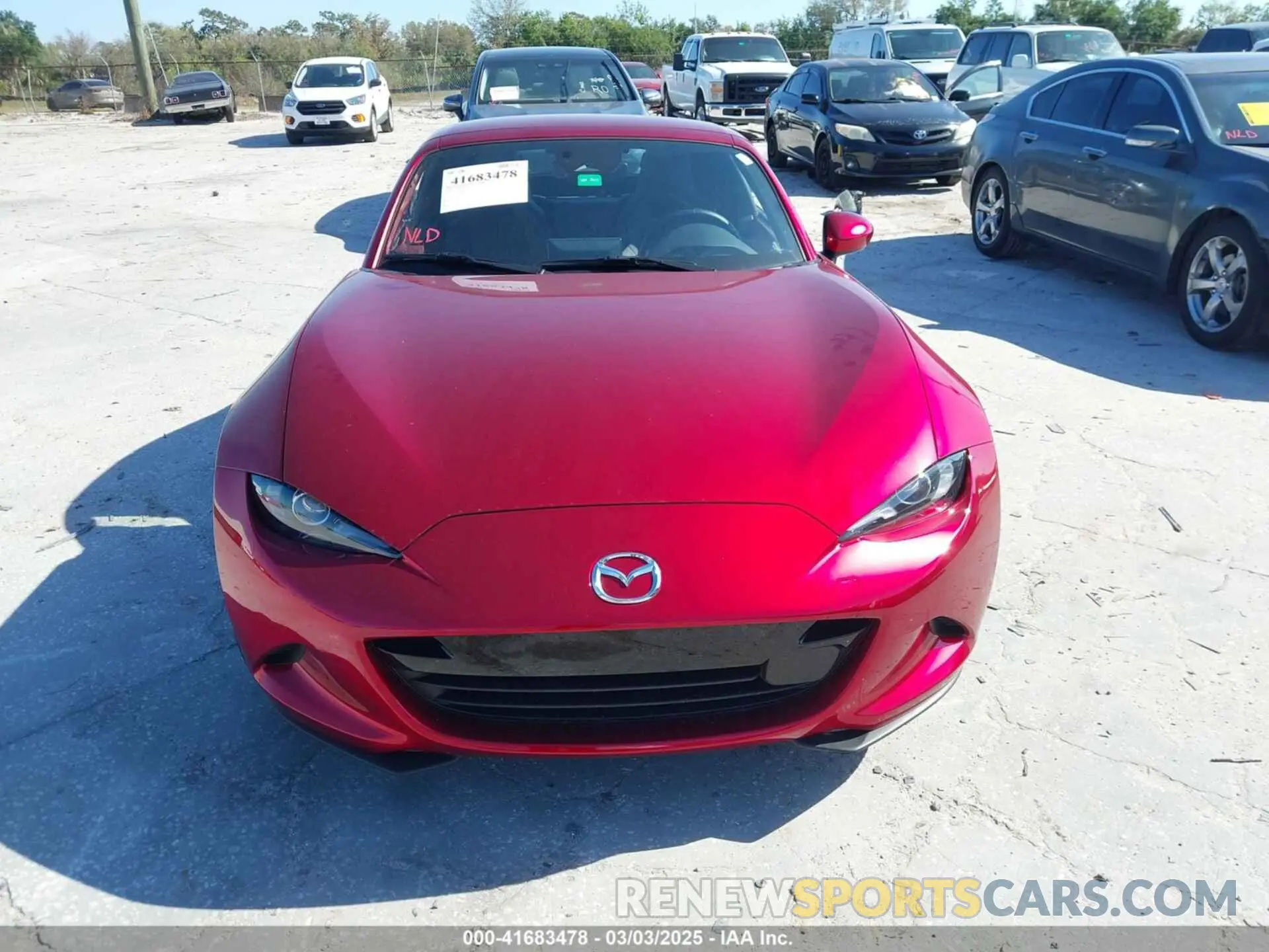 13 fotografías del automóvil dañado JM1NDAM72R0601530 MAZDA MX-5 MIATA RF 2024