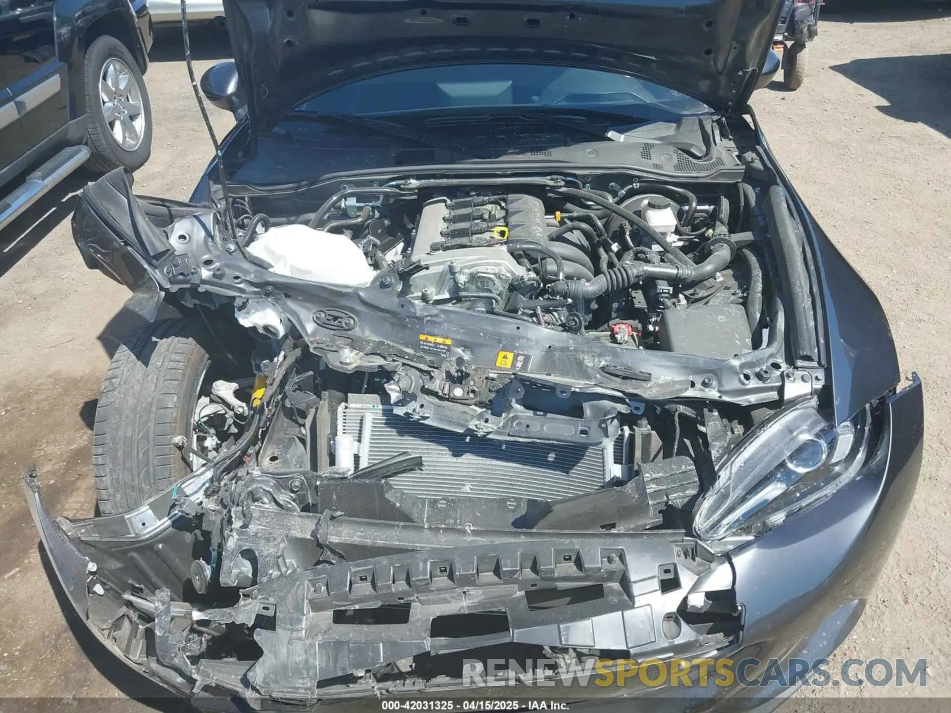 10 fotografías del automóvil dañado JM1NDAM7XR0607527 MAZDA MX-5 MIATA RF 2024