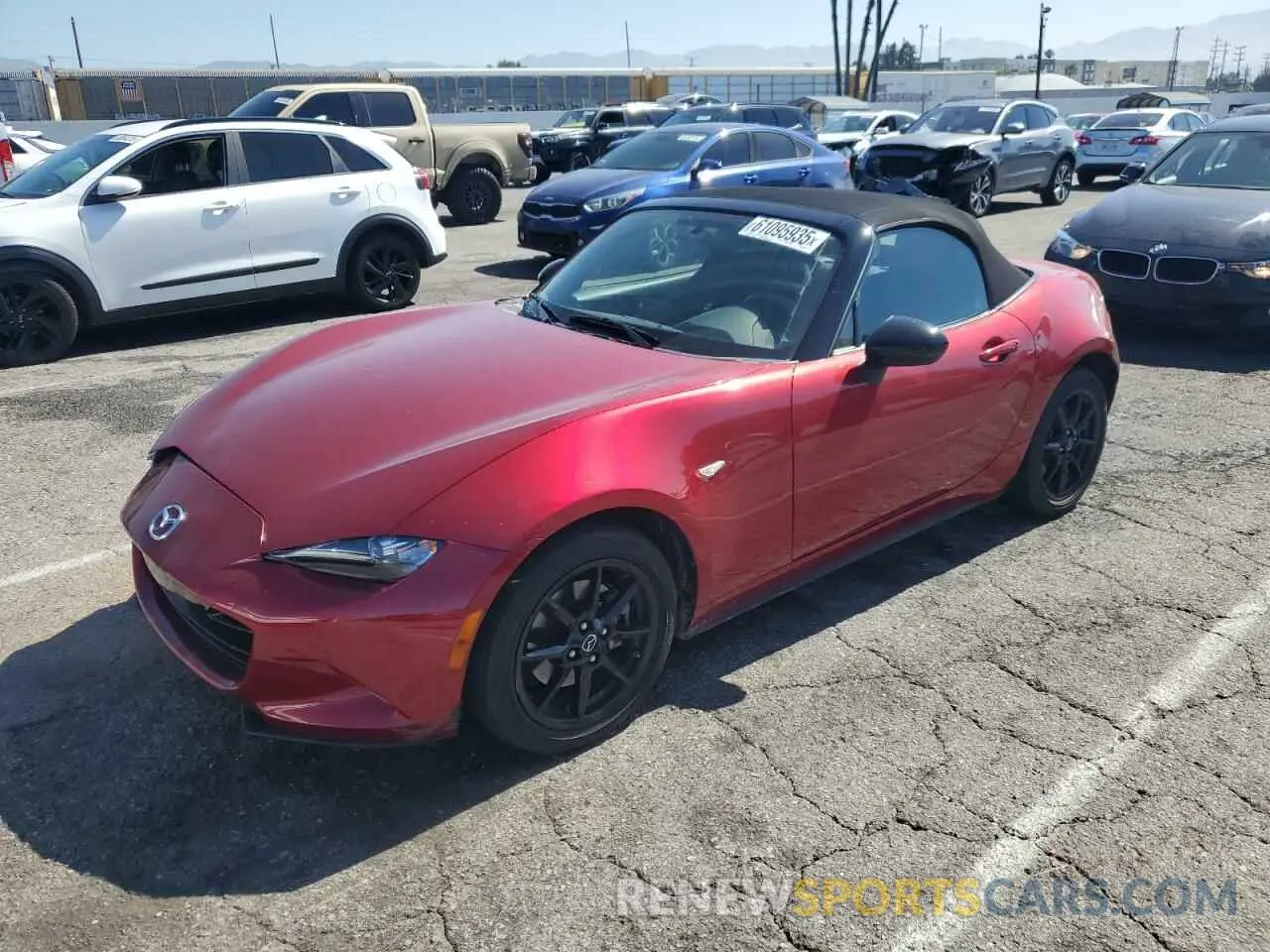 1 fotografías del automóvil dañado JM1NDAB77K0303256 MAZDA MX5 2019
