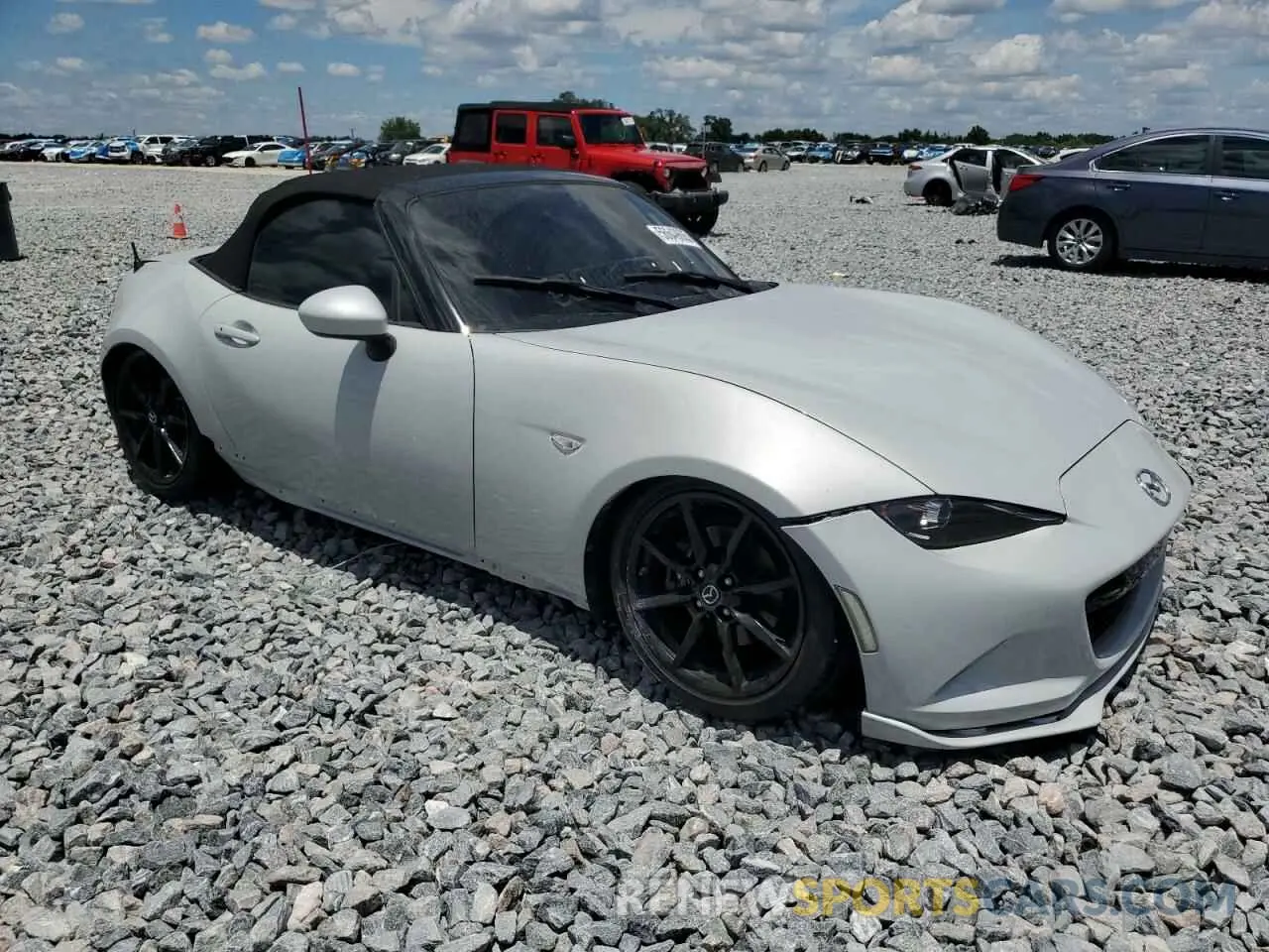 4 fotografías del automóvil dañado JM1NDAC73K0304418 MAZDA MX5 2019