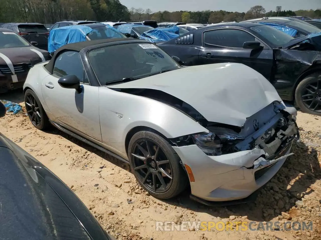 4 fotografías del automóvil dañado JM1NDAC73K0307254 MAZDA MX5 2019