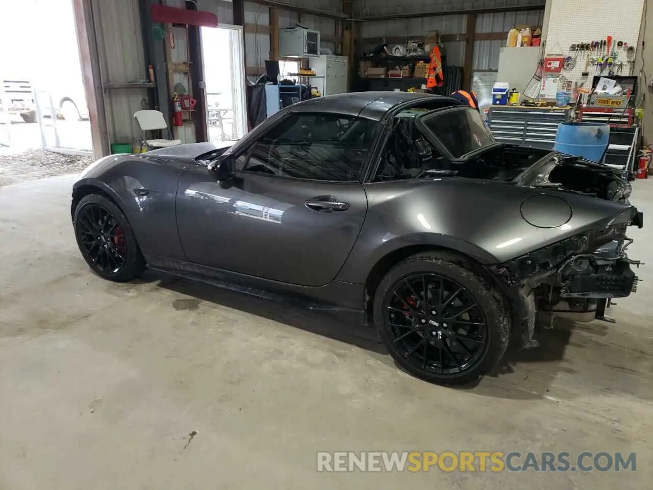 2 fotografías del automóvil dañado JM1NDAL70K0304246 MAZDA MX5 2019