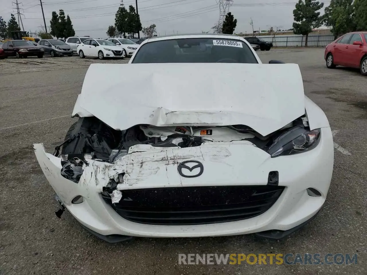 5 fotografías del automóvil dañado JM1NDAM71K0304075 MAZDA MX5 2019