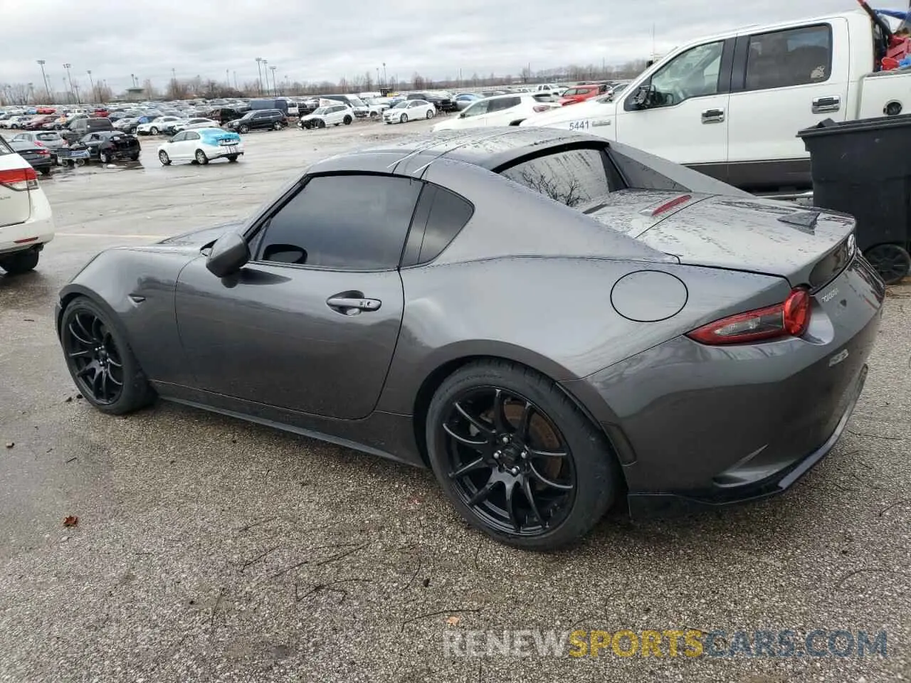 2 fotografías del automóvil dañado JM1NDAM72K0303288 MAZDA MX5 2019