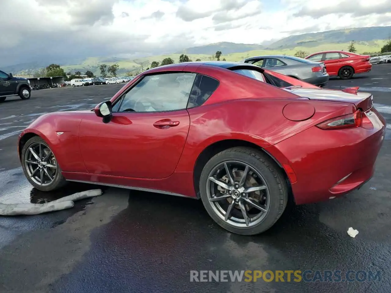 2 fotografías del automóvil dañado JM1NDAM73K0302330 MAZDA MX5 2019