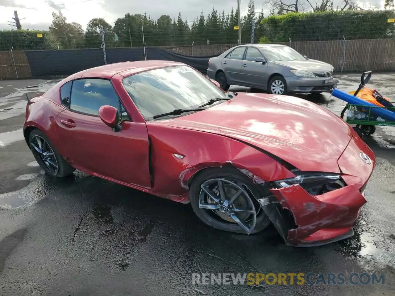 4 fotografías del automóvil dañado JM1NDAM73K0302330 MAZDA MX5 2019