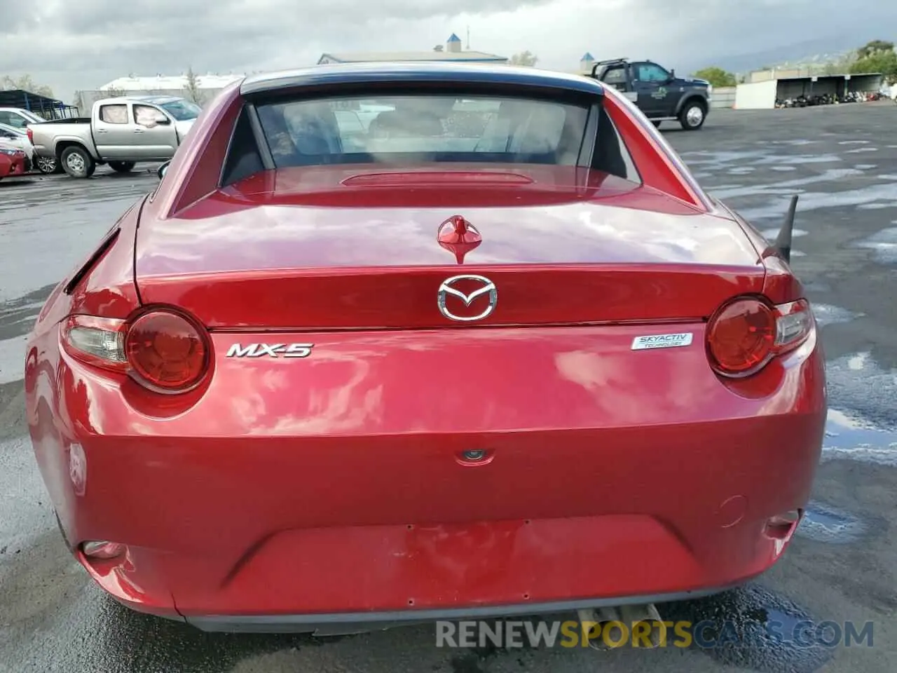 6 fotografías del automóvil dañado JM1NDAM73K0302330 MAZDA MX5 2019