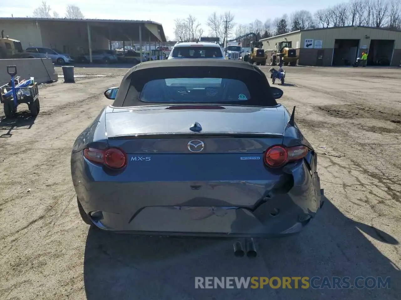 6 fotografías del automóvil dañado JM1NDAD75L0418338 MAZDA MX5 2020