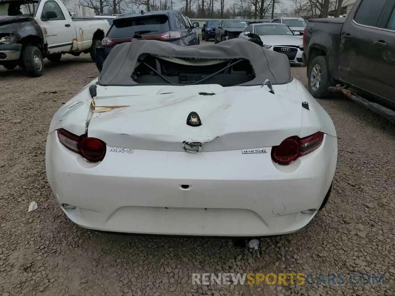 6 fotografías del automóvil dañado JM1NDAD70M0455699 MAZDA MX5 2021