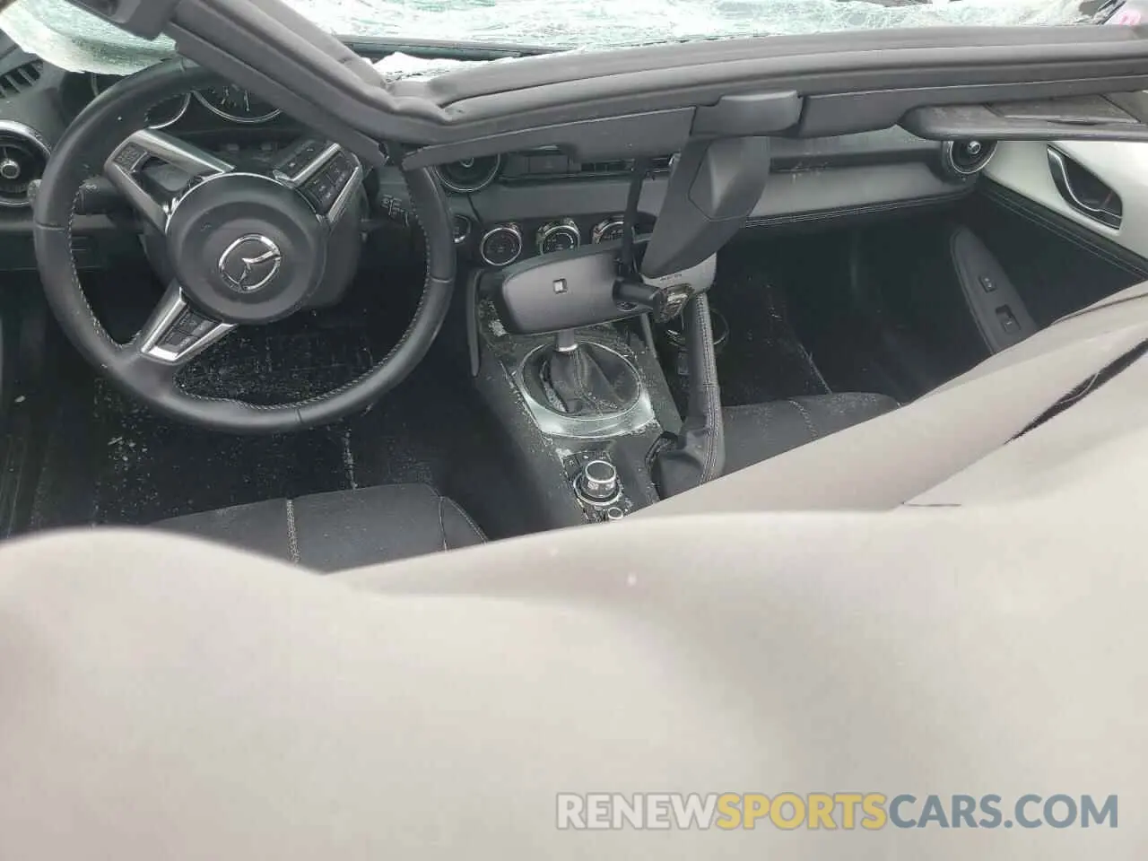 8 fotografías del automóvil dañado JM1NDAD70M0455699 MAZDA MX5 2021