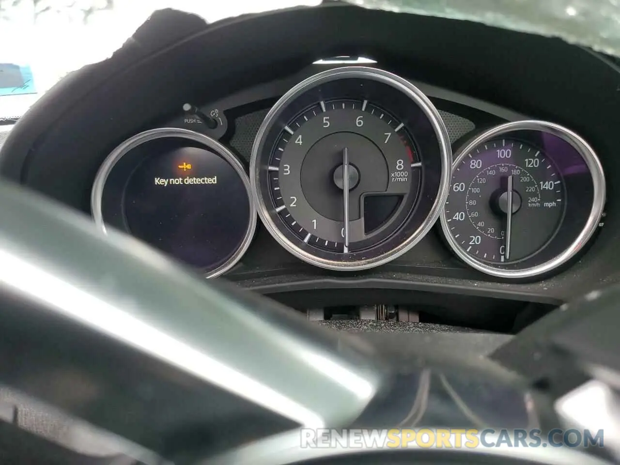 9 fotografías del automóvil dañado JM1NDAD70M0455699 MAZDA MX5 2021