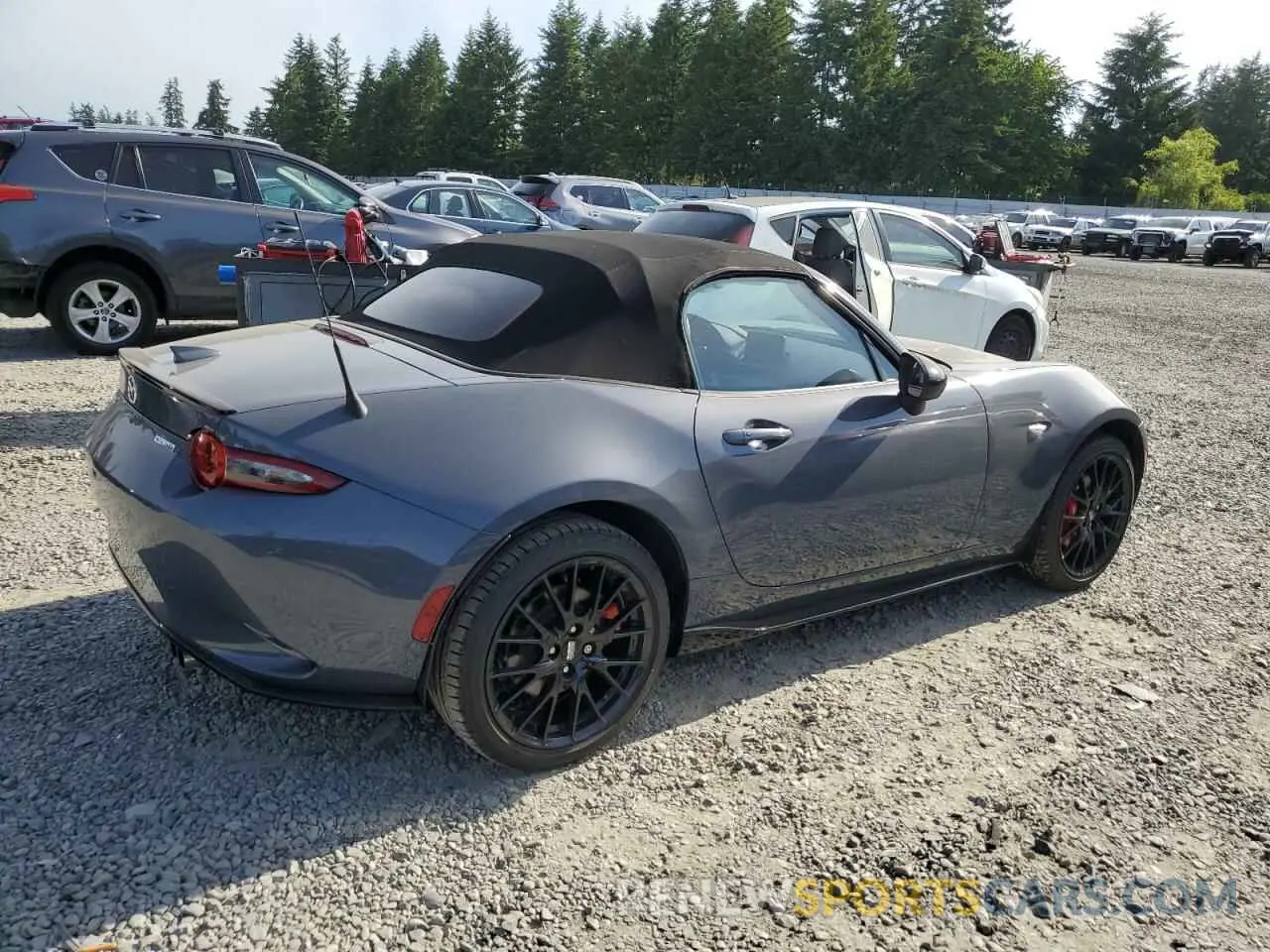 3 fotografías del automóvil dañado JM1NDAC71N0504282 MAZDA MX5 2022