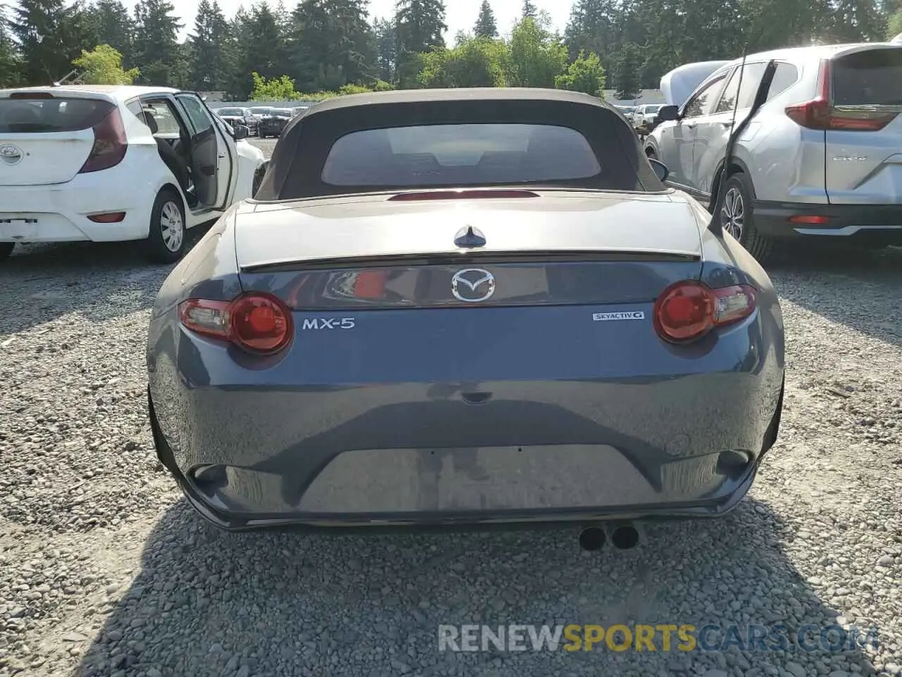 6 fotografías del automóvil dañado JM1NDAC71N0504282 MAZDA MX5 2022