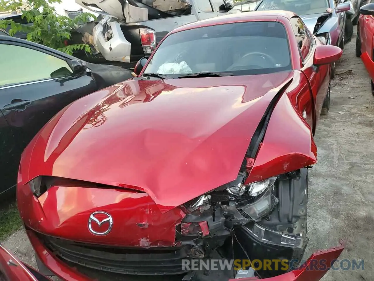 5 fotografías del automóvil dañado JM1NDAM71N0506564 MAZDA MX5 2022