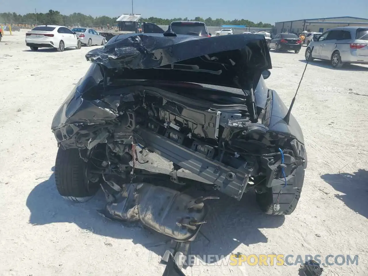 6 fotografías del automóvil dañado JM1NDAM7XN0506840 MAZDA MX5 2022