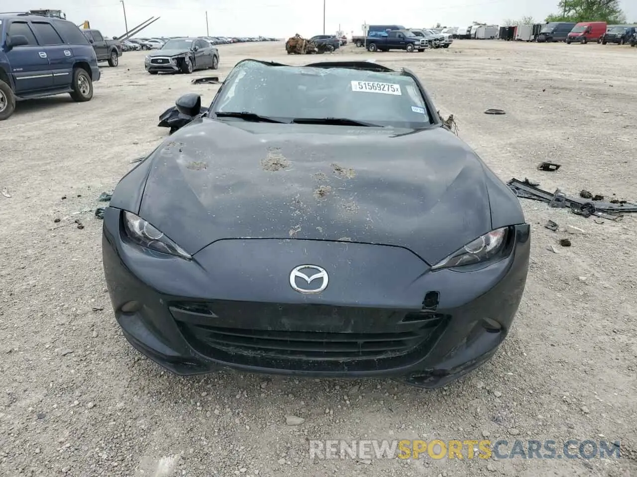 5 fotografías del automóvil dañado JM1NDAD76P0556346 MAZDA MX5 2023