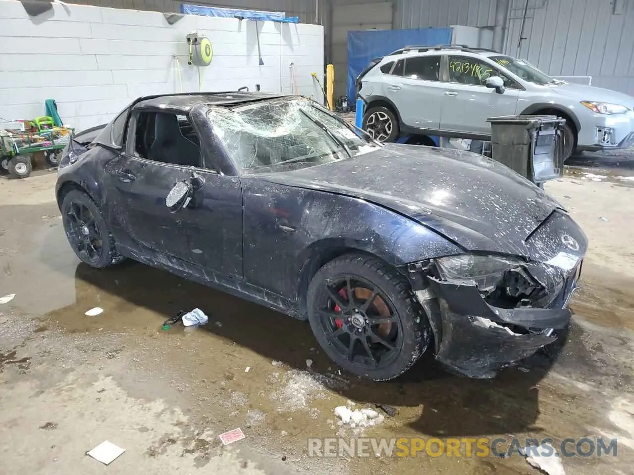 4 fotografías del automóvil dañado JM1NDAL72P0559035 MAZDA MX5 2023