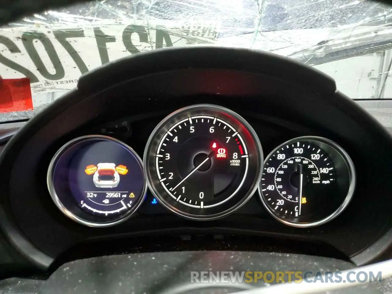 9 fotografías del automóvil dañado JM1NDAL72P0559035 MAZDA MX5 2023