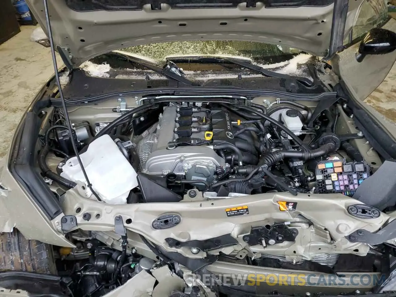 11 fotografías del automóvil dañado JM1NDAL76P0553173 MAZDA MX5 2023