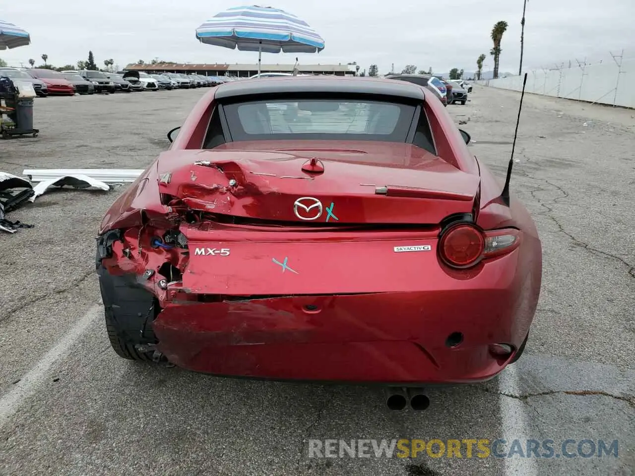 6 fotografías del automóvil dañado JM1NDAM73P0556658 MAZDA MX5 2023