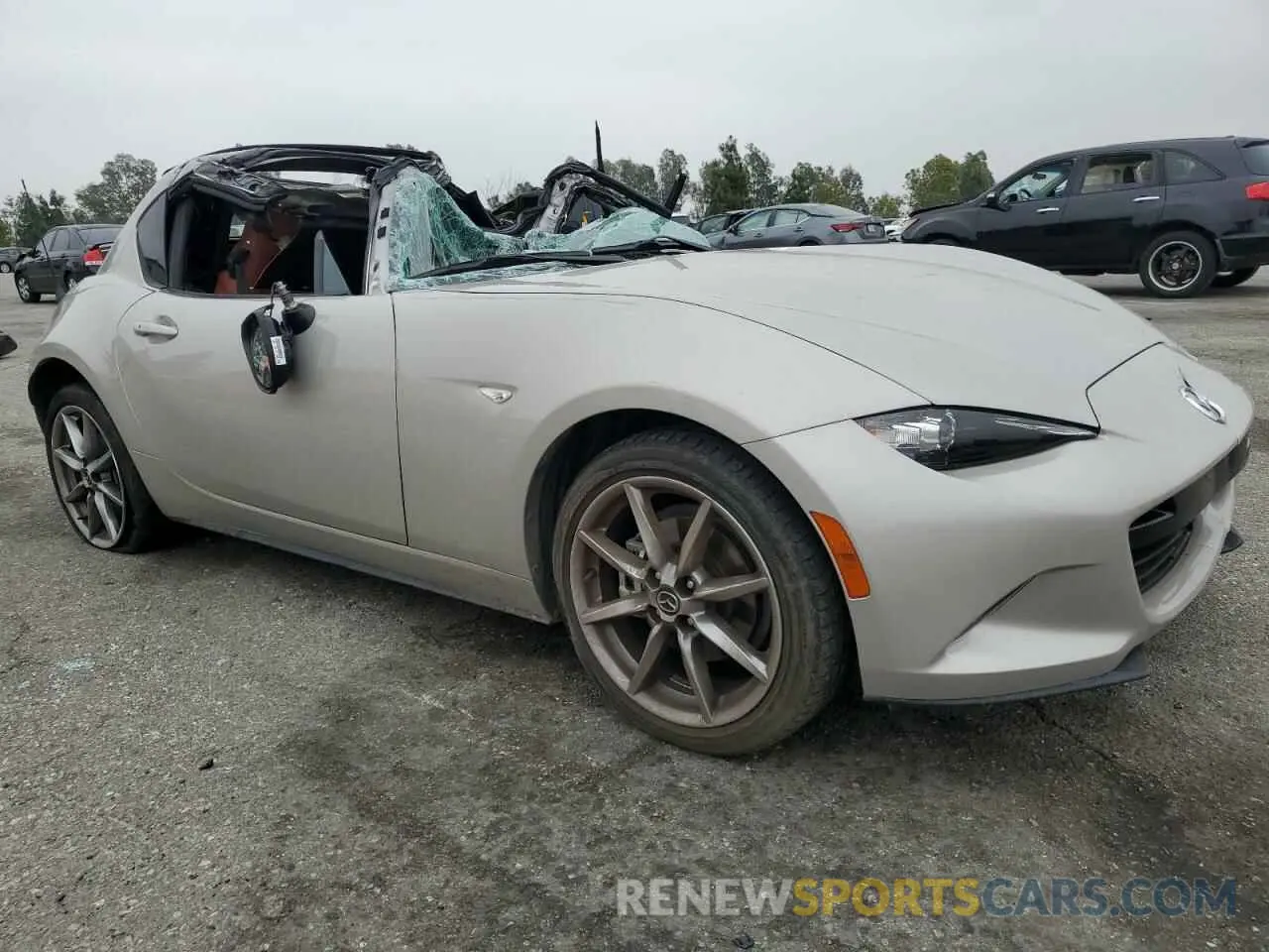 4 fotografías del automóvil dañado JM1NDAM7XP0550727 MAZDA MX5 2023