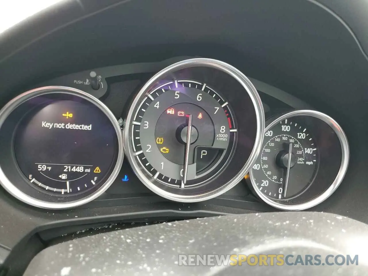 9 fotografías del automóvil dañado JM1NDAM7XP0550727 MAZDA MX5 2023