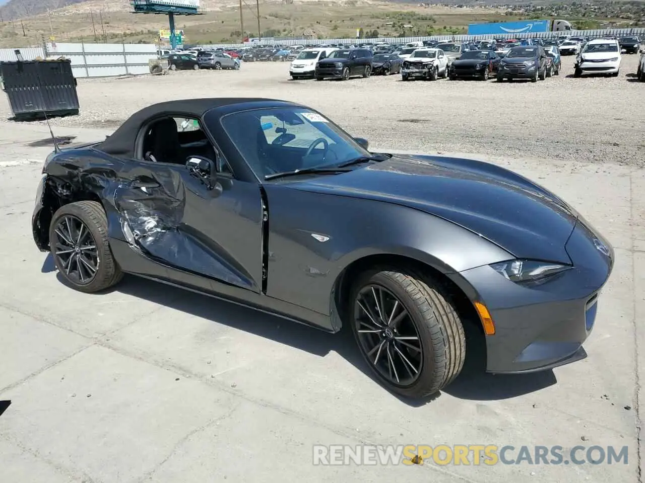 4 fotografías del automóvil dañado JM1NDAD70R0609934 MAZDA MX5 2024