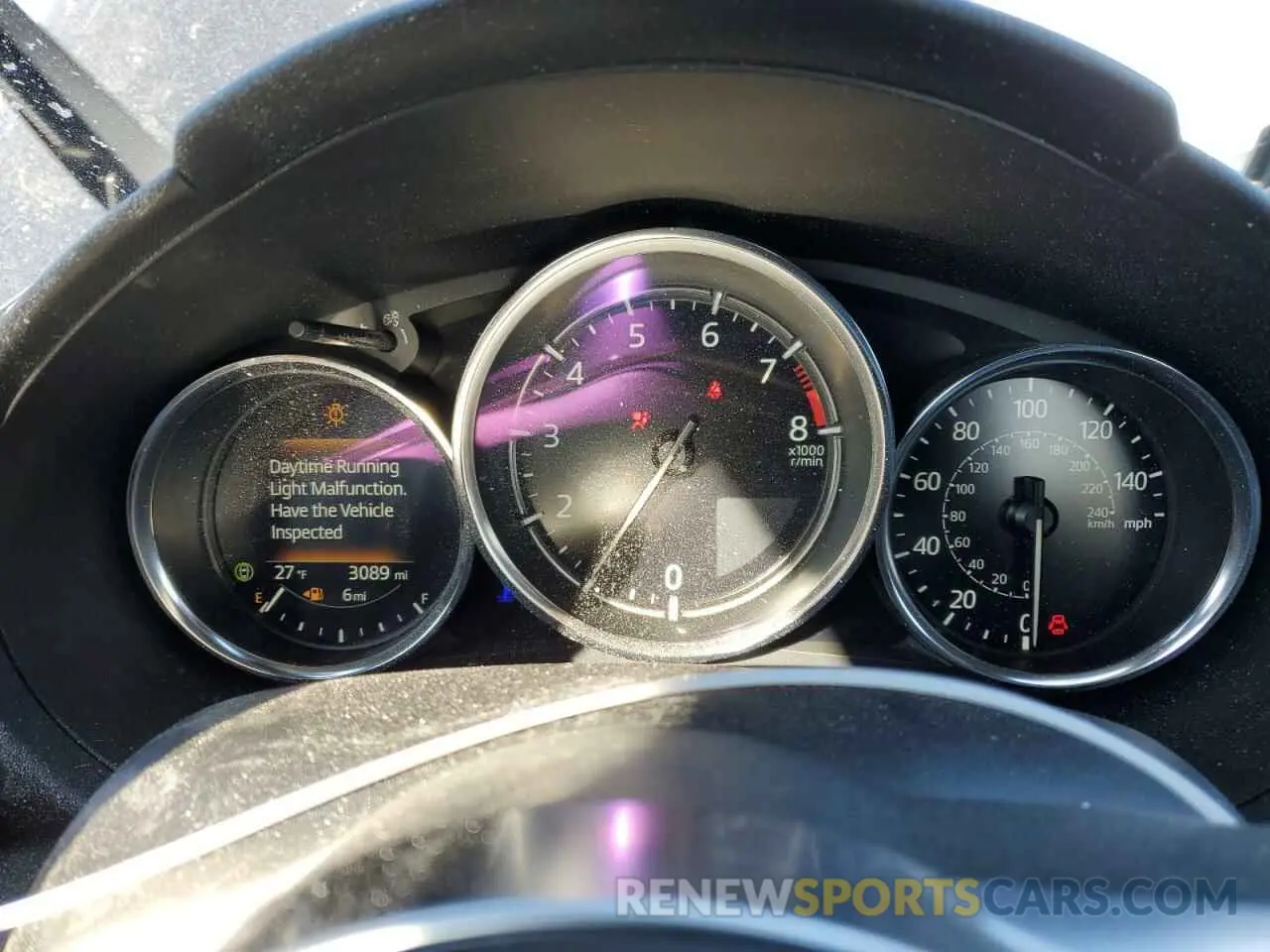 9 fotografías del automóvil dañado JM1NDAM73R0607806 MAZDA MX5 2024