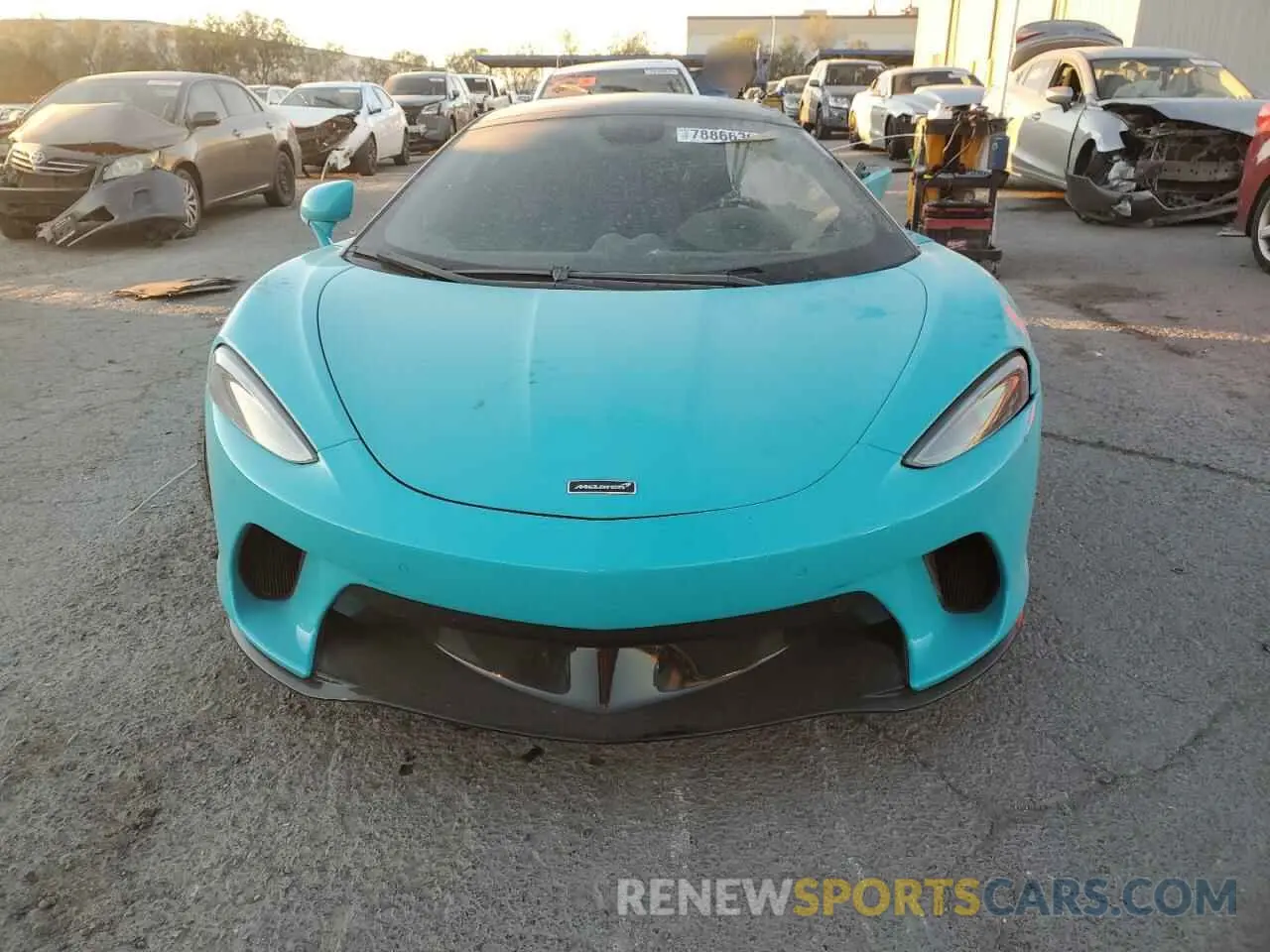 5 fotografías del automóvil dañado SBM22GCA0PW002765 MCLAREN AUTOMOTIVE GT 2023