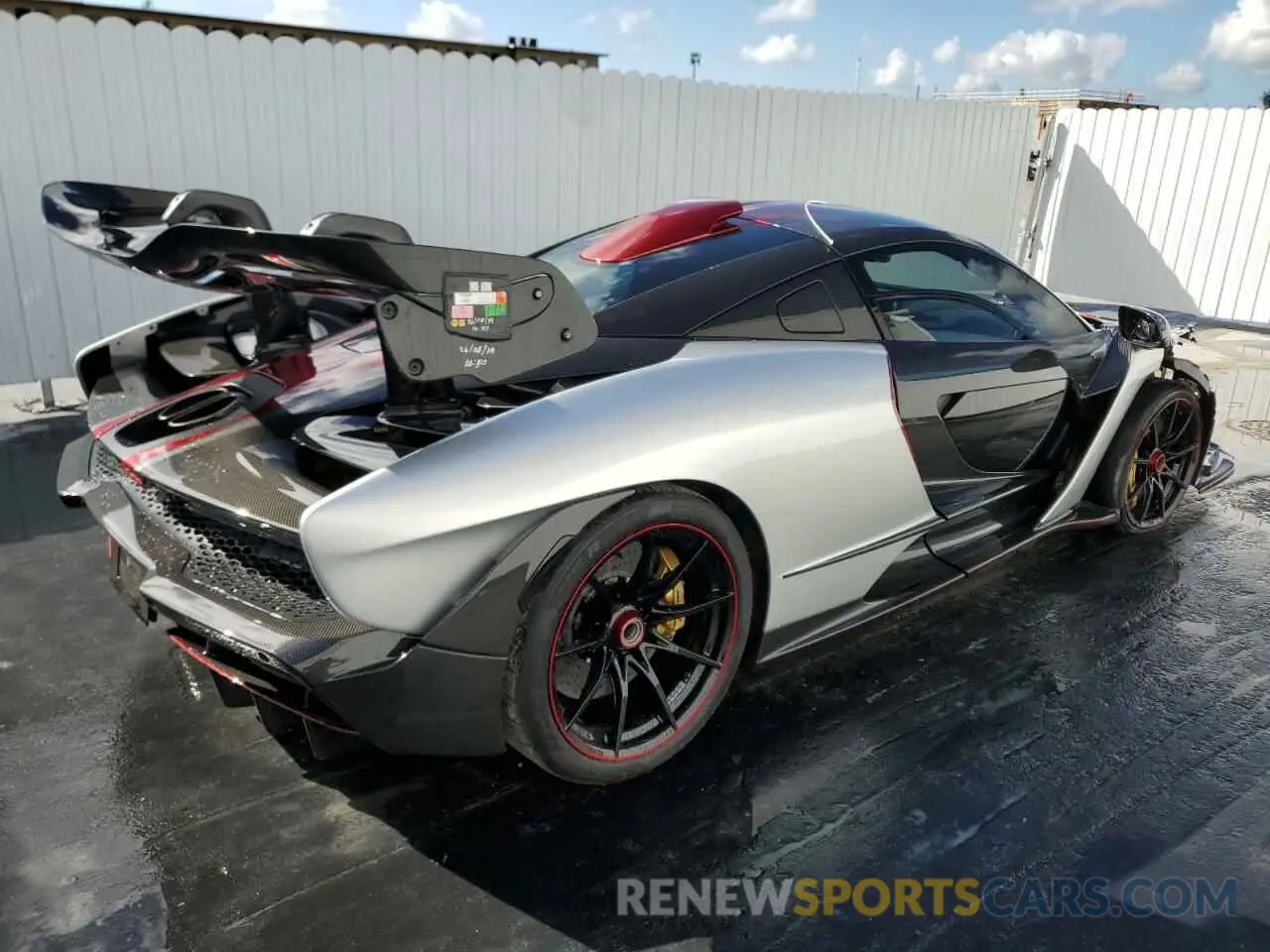 3 fotografías del automóvil dañado SBM15ACA7KW800334 MCLAREN AUTOMOTIVE SENNA 2019