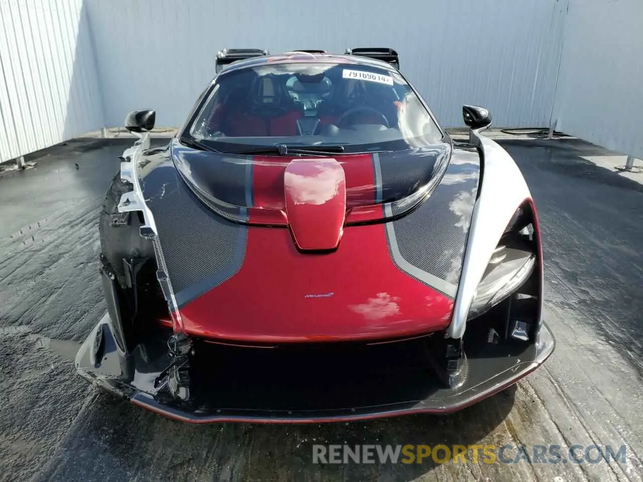 5 fotografías del automóvil dañado SBM15ACA7KW800334 MCLAREN AUTOMOTIVE SENNA 2019